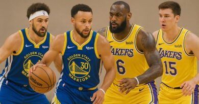 Golden State Warriors Vs Los Angeles Lakers
